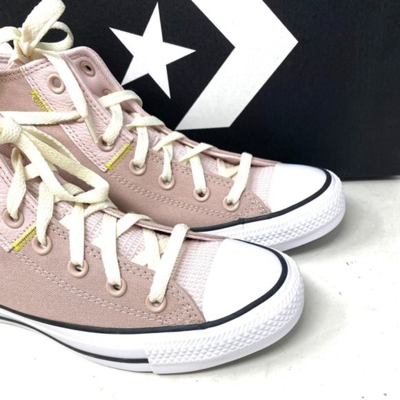 Converse Ctas High Top Casual Sneakers Women's Skate Stone Mauve Canvas A05064F - Picture 11 of 11